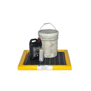 Poly-Spillpad With Grate